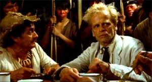 Klaus Kinski in Werner Herzog's Fitzcarraldo. 